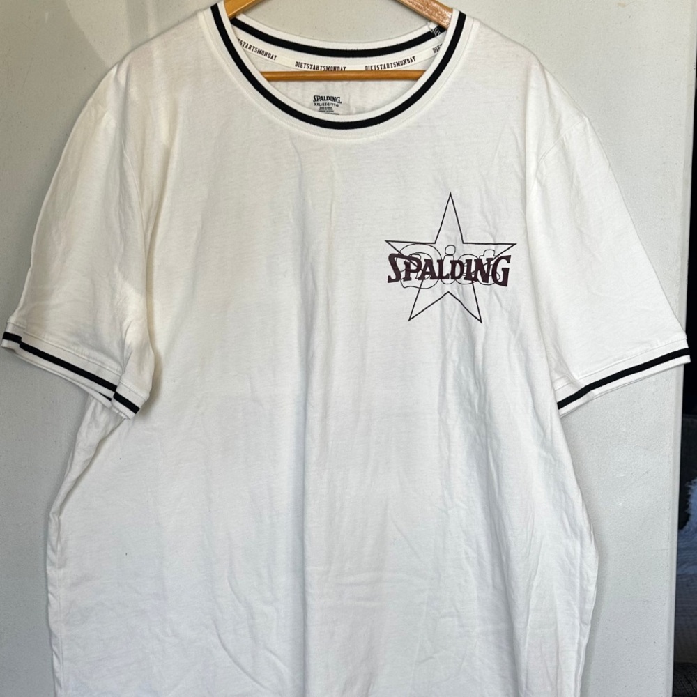 Spalding White Short Sleeve Tee - Picture 3 of 6